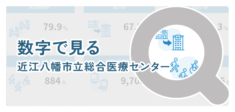 数字で見る・近江八幡市立総合医療センター